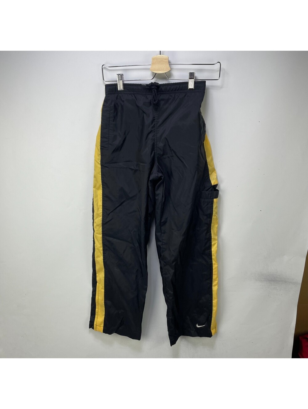 Vintage Nike Swoosh Windbreaker Track Pants Youth Large